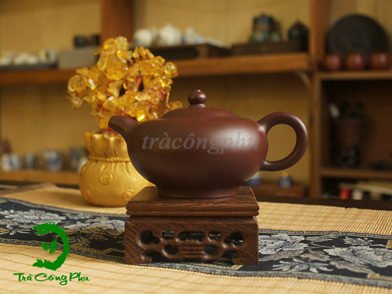 Ấm Tử Sa Tây Thi Tử Kim Sa (Biến Thể) - ATS1310